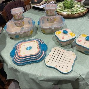 Temptations by Tara Easter Egg Casserole Serving Set